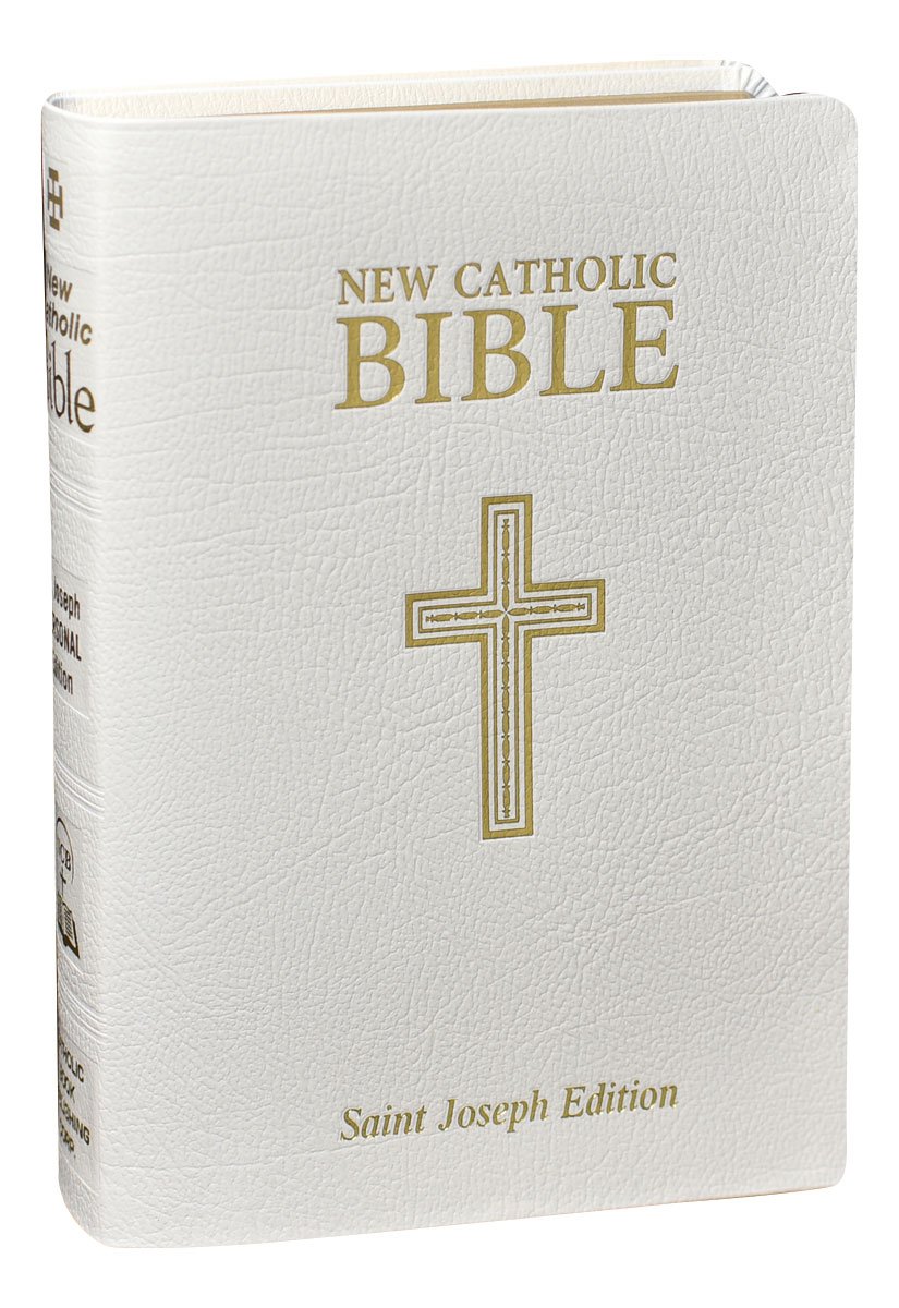 St. Joseph New Catholic Bible (Gift Edition-Personal Size) - Bonded Leather - White image 4