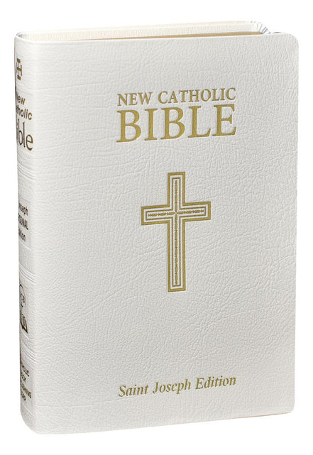 St. Joseph New Catholic Bible (Gift Edition-Personal Size) - Bonded Leather - White image 4