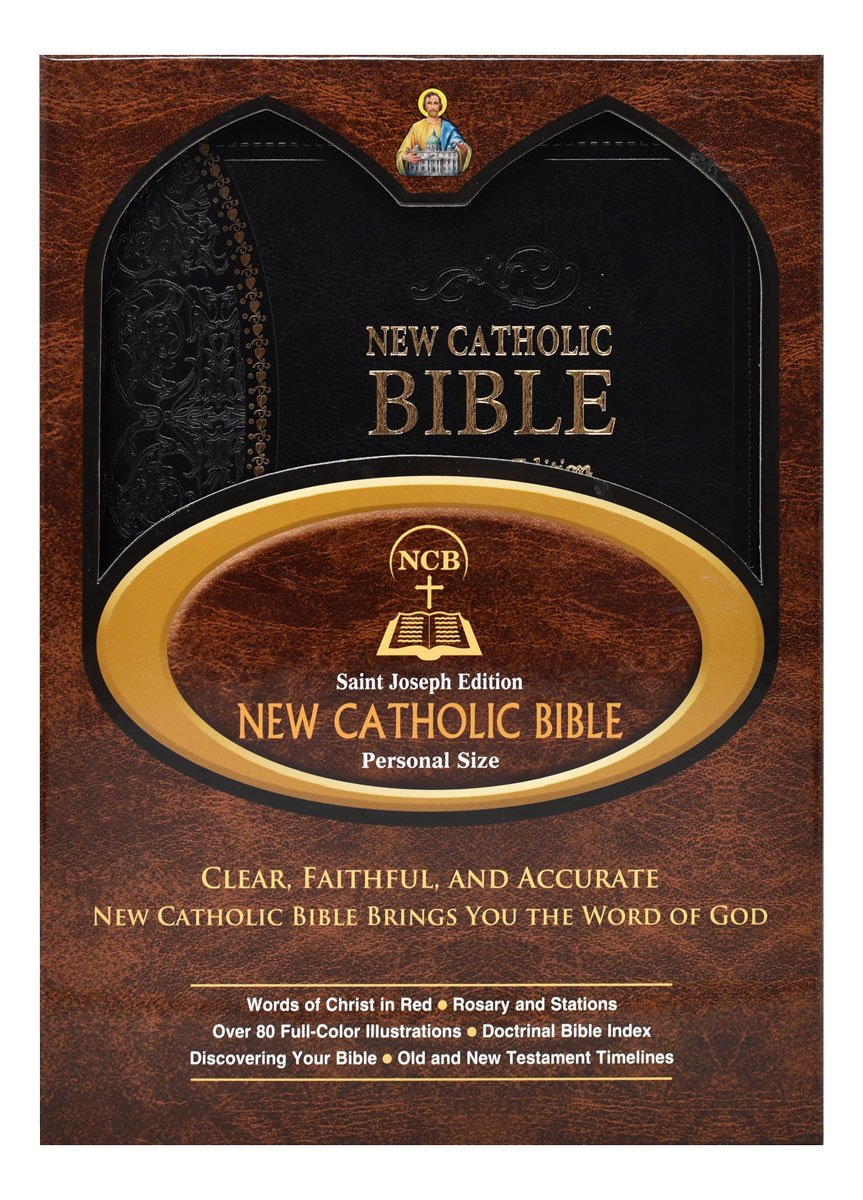 St. Joseph New Catholic Bible (Gift Edition-Personal Size) - Dura-Lux - Black image 6