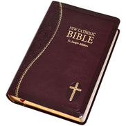 St. Joseph New Catholic Bible (Gift Edition-Personal Size) - Dura-Lux - Burgundy image 1