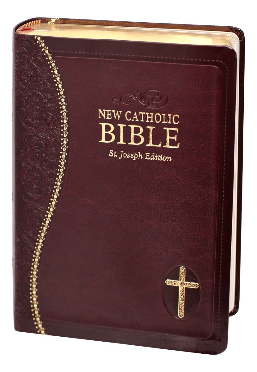 St. Joseph New Catholic Bible (Gift Edition-Personal Size) - Dura-Lux - Burgundy image 3