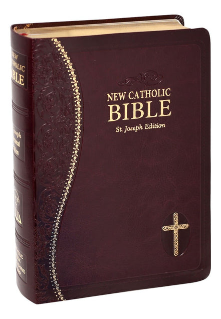 St. Joseph New Catholic Bible (Gift Edition-Personal Size) - Dura-Lux - Burgundy image 4