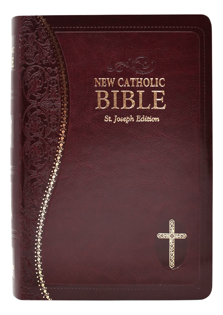 St. Joseph New Catholic Bible (Gift Edition-Personal Size) - Dura-Lux - Burgundy image 5