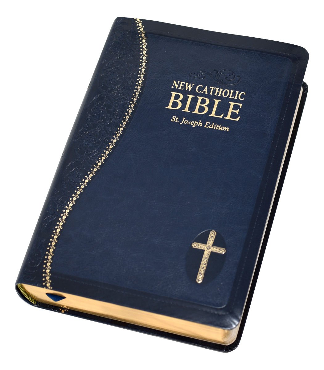 St. Joseph New Catholic Bible (Gift Edition-Personal Size) - Dura-Lux - Blue image 1