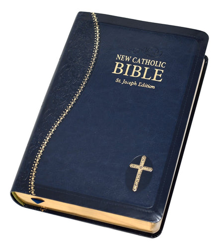 St. Joseph New Catholic Bible (Gift Edition-Personal Size) - Dura-Lux - Blue image 1
