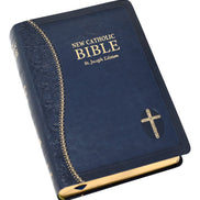 St. Joseph New Catholic Bible (Gift Edition-Personal Size) - Dura-Lux - Blue image 2