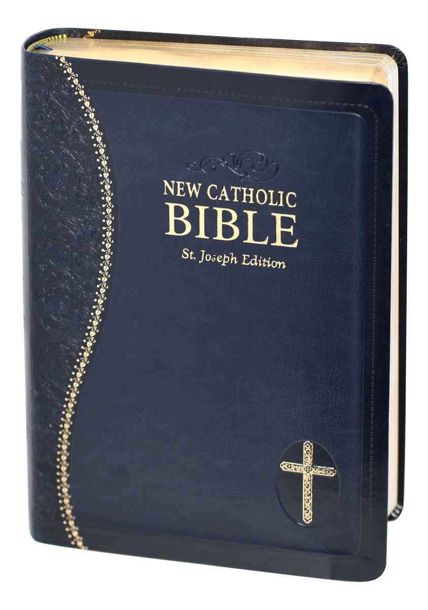 St. Joseph New Catholic Bible (Gift Edition-Personal Size) - Dura-Lux - Blue image 3