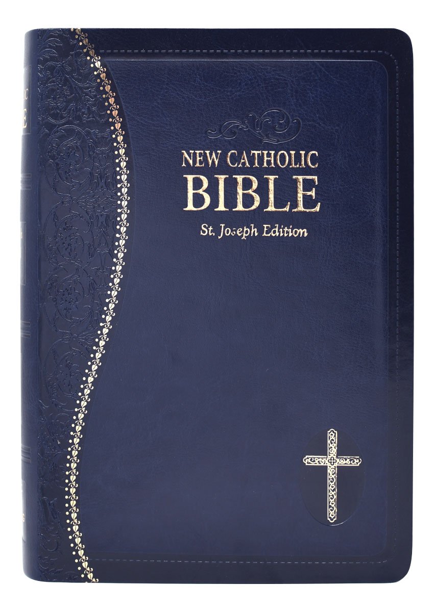 St. Joseph New Catholic Bible (Gift Edition-Personal Size) - Dura-Lux - Blue image 5