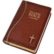 St. Joseph New Catholic Bible (Gift Edition-Personal Size) - Dura-Lux - Brown image 1