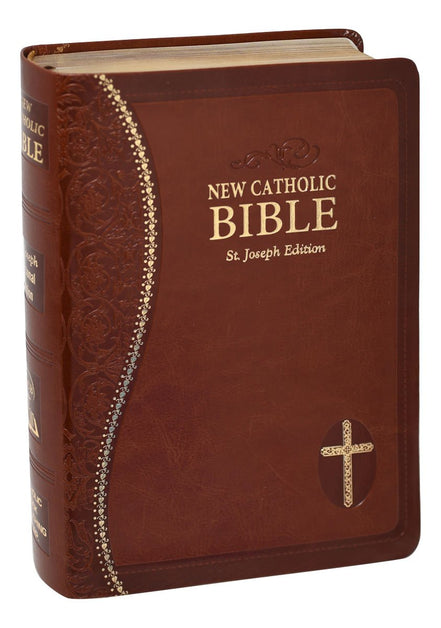 St. Joseph New Catholic Bible (Gift Edition-Personal Size) - Dura-Lux - Brown image 4