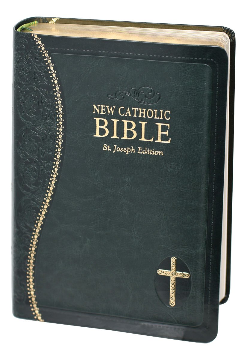 St. Joseph New Catholic Bible (Gift Edition-Personal Size) - Dura-Lux - Green image 3