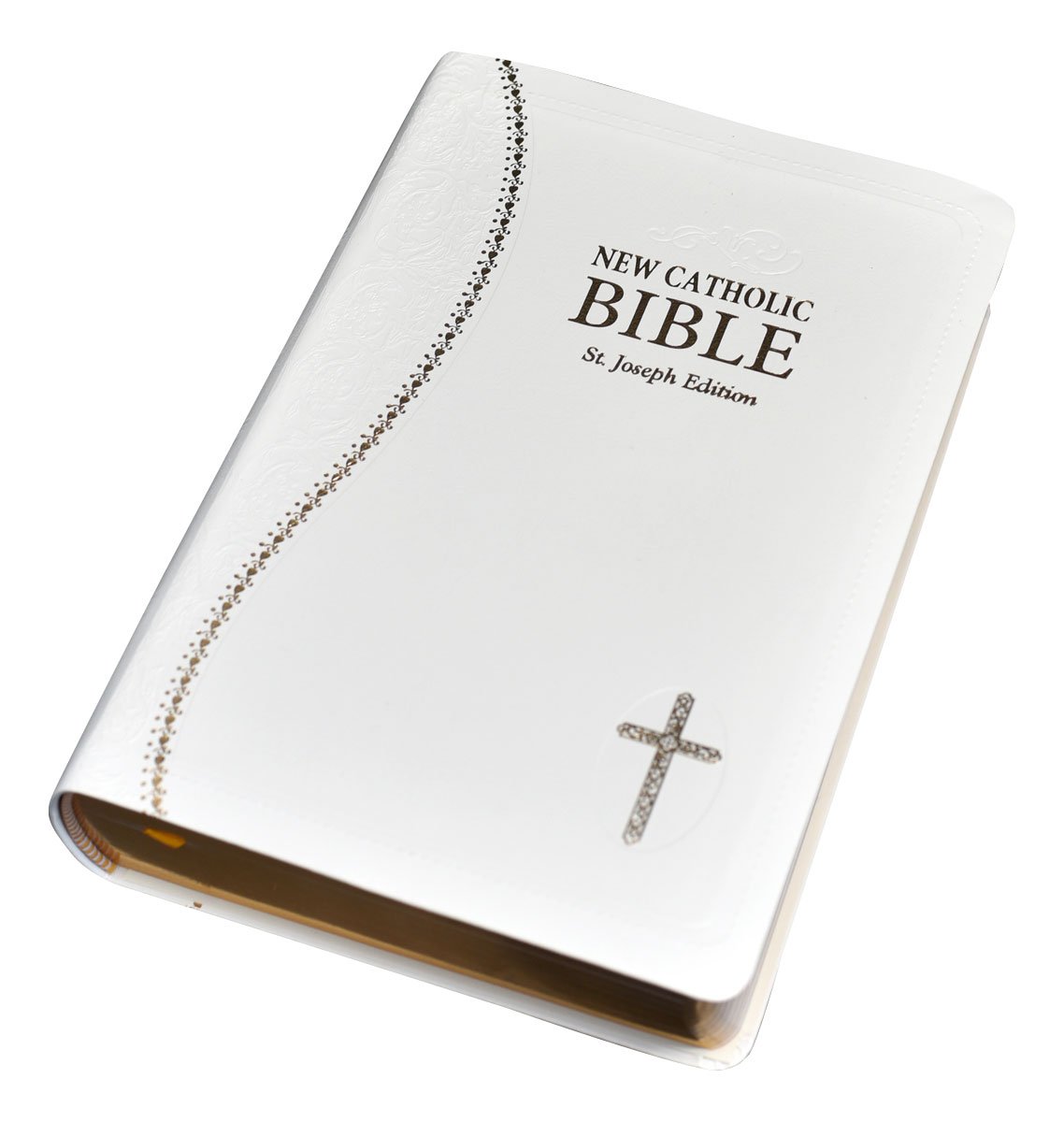 St. Joseph New Catholic Bible (Gift Edition-Personal Size) - Dura-Lux - White image 1