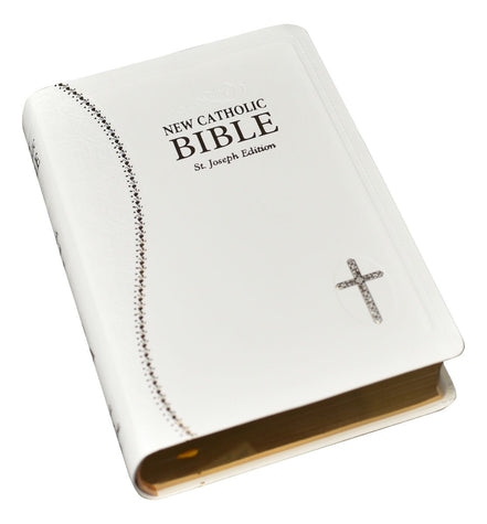 St. Joseph New Catholic Bible (Gift Edition-Personal Size) - Dura-Lux - White image 2