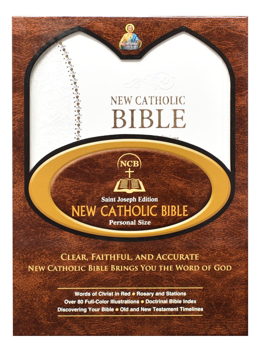 St. Joseph New Catholic Bible (Gift Edition-Personal Size) - Dura-Lux - White image 6