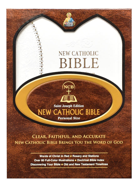 St. Joseph New Catholic Bible (Gift Edition-Personal Size) - Dura-Lux - White image 6