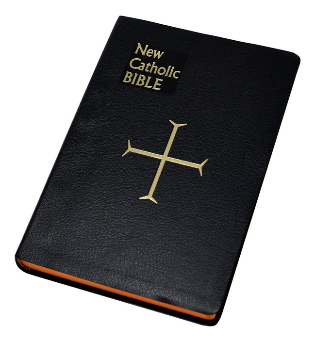 St. Joseph New Catholic Bible (Gift Edition - Large Type) - Imitation Leather - Black image 1