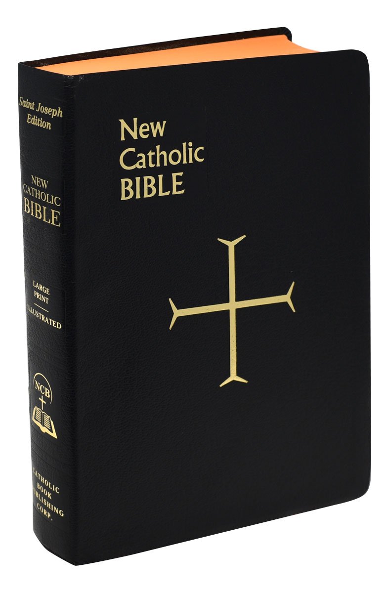 St. Joseph New Catholic Bible (Gift Edition - Large Type) - Imitation Leather - Black image 4