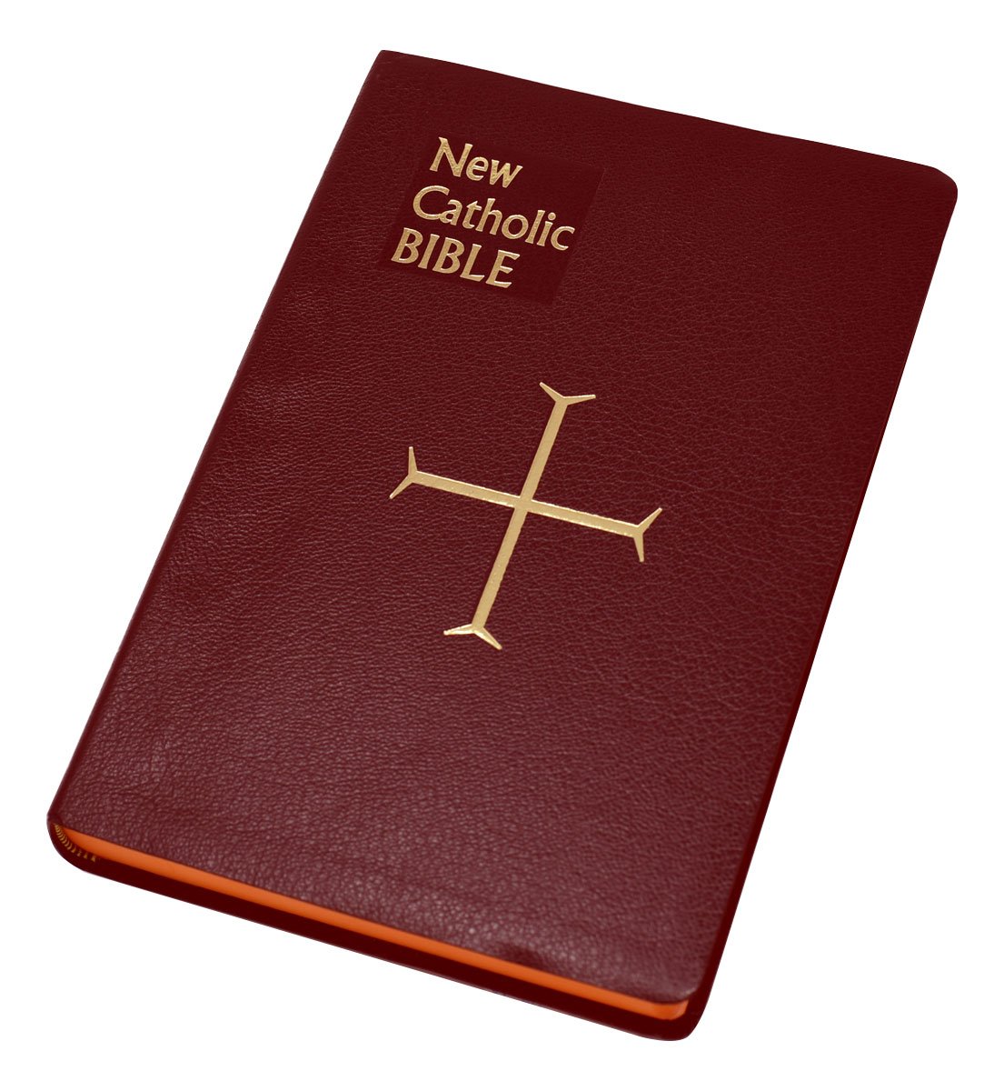 St. Joseph New Catholic Bible (Gift Edition - Large Type) - Imitation Leather - Burgundy image 1