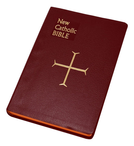 St. Joseph New Catholic Bible (Gift Edition - Large Type) - Imitation Leather - Burgundy image 1