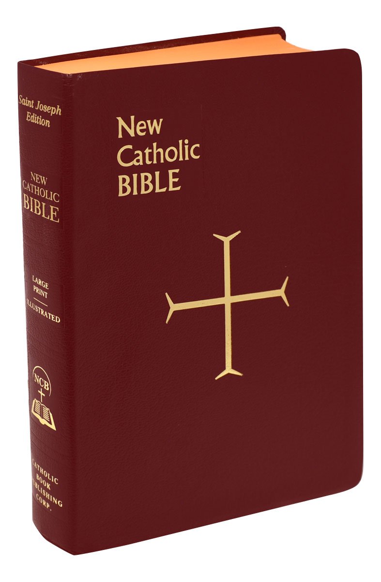 St. Joseph New Catholic Bible (Gift Edition - Large Type) - Imitation Leather - Burgundy image 4
