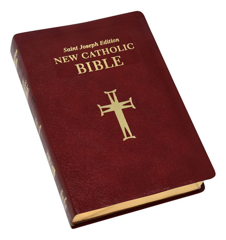 St. Joseph New Catholic Bible (Gift Edition - Large Type) - Bonded Leather - Burgundy image 2