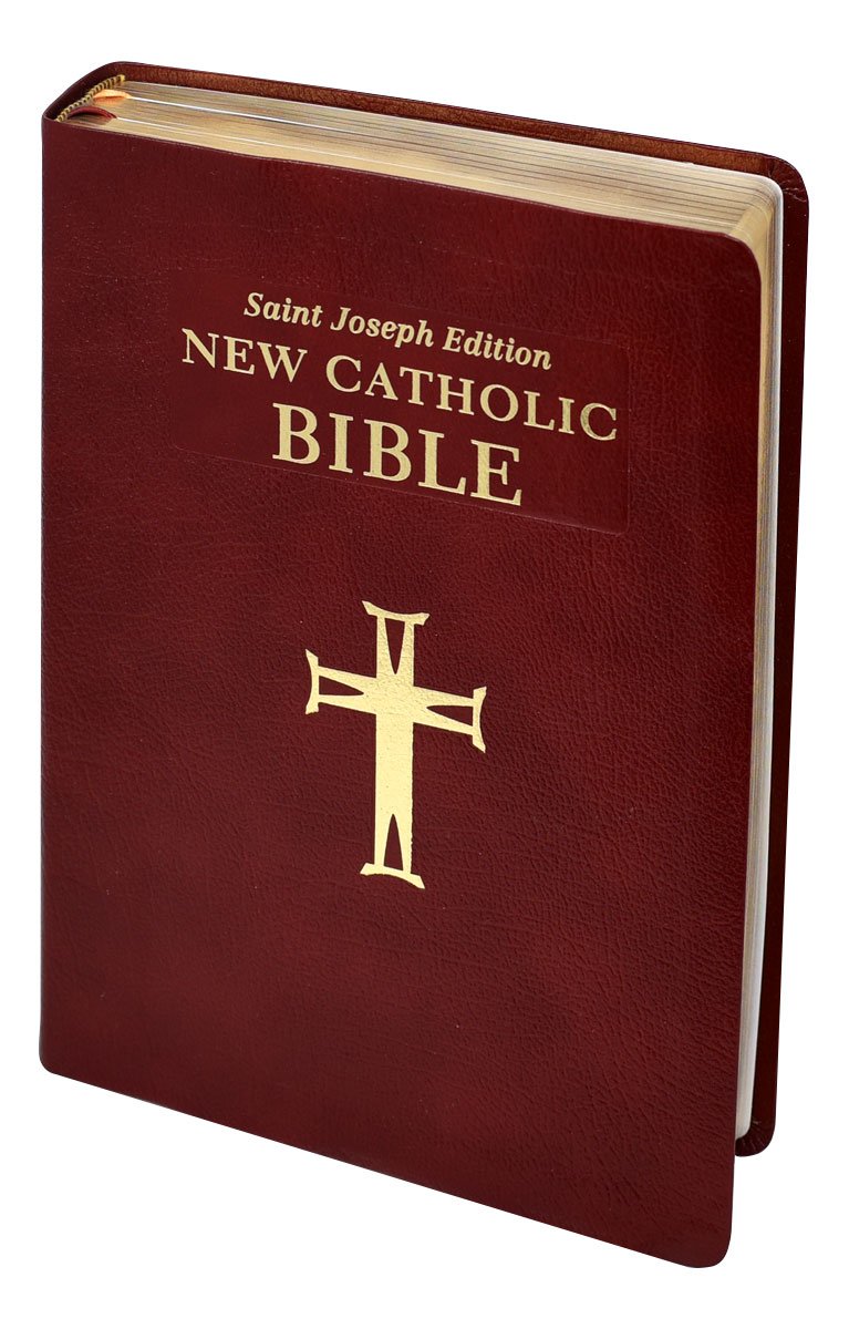 St. Joseph New Catholic Bible (Gift Edition - Large Type) - Bonded Leather - Burgundy image 3