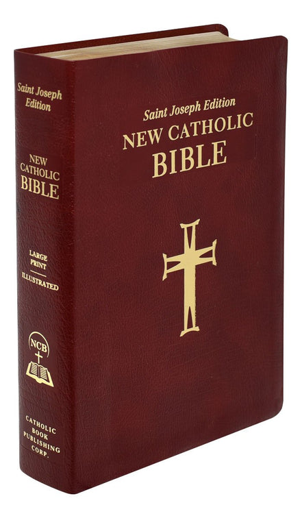 St. Joseph New Catholic Bible (Gift Edition - Large Type) - Bonded Leather - Burgundy image 4