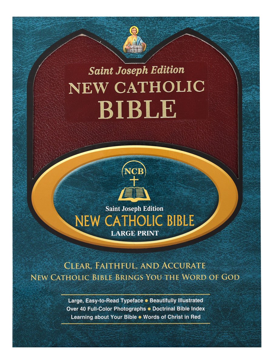 St. Joseph New Catholic Bible (Gift Edition - Large Type) - Bonded Leather - Burgundy image 5