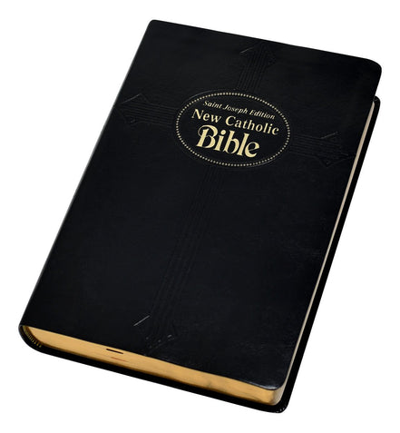 St. Joseph New Catholic Bible (Gift Edition - Large Type) - Dura-Lux - Black image 1