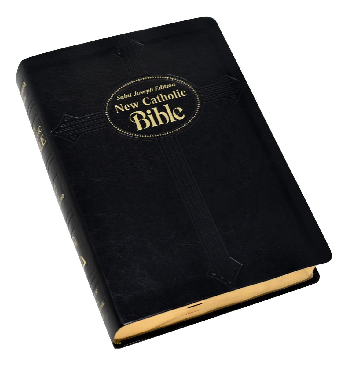 St. Joseph New Catholic Bible (Gift Edition - Large Type) - Dura-Lux - Black image 2