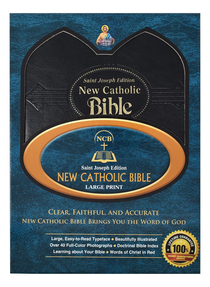 St. Joseph New Catholic Bible (Gift Edition - Large Type) - Dura-Lux - Black image 6