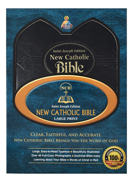 St. Joseph New Catholic Bible (Gift Edition - Large Type) - Dura-Lux - Black image 6