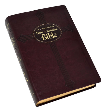 St. Joseph New Catholic Bible (Gift Edition - Large Type) - Dura-Lux - Burgundy image 2
