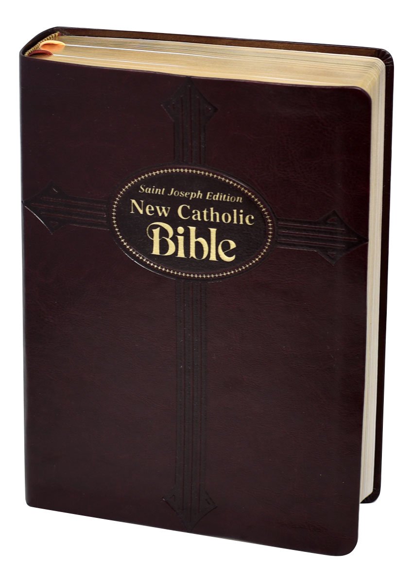St. Joseph New Catholic Bible (Gift Edition - Large Type) - Dura-Lux - Burgundy image 3