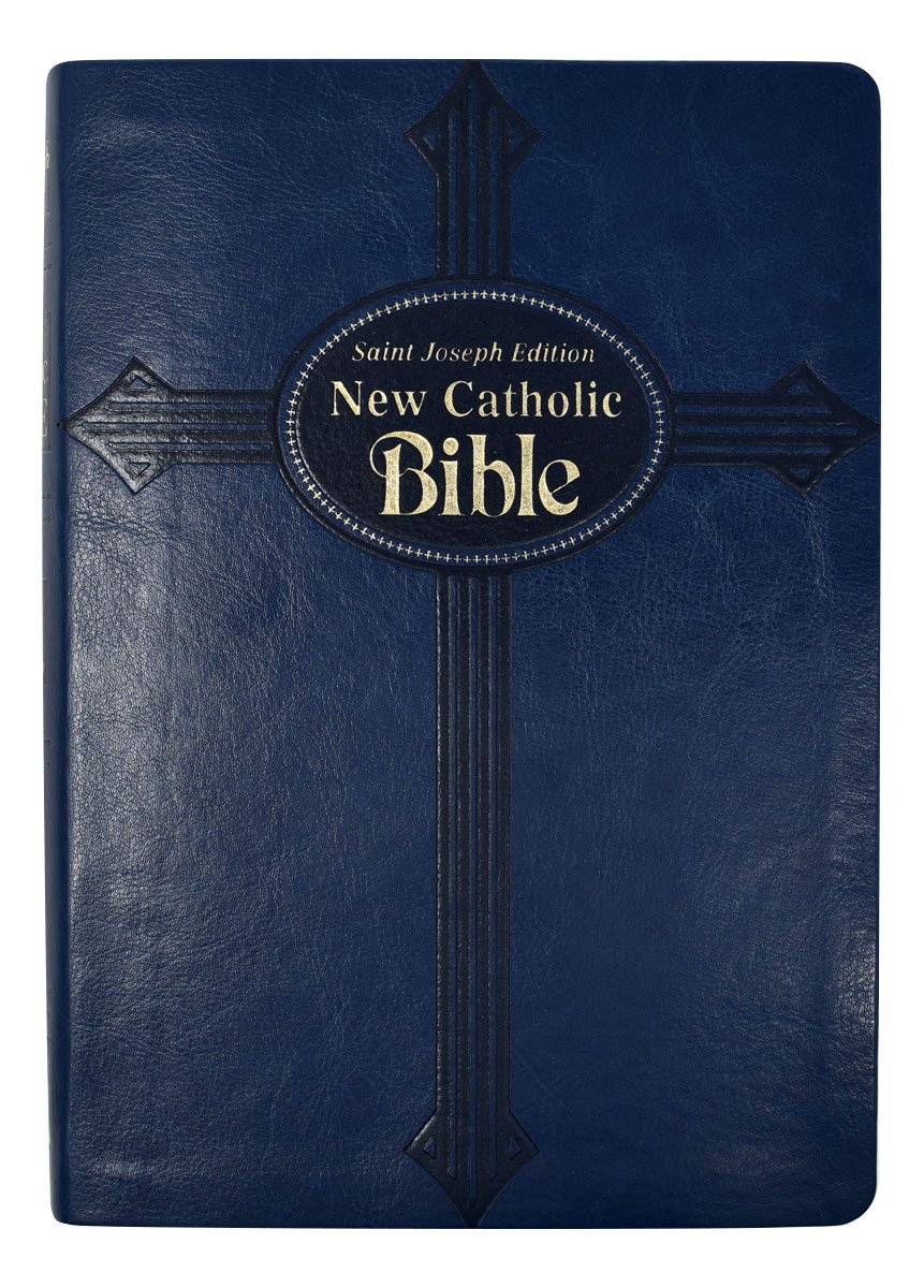 St. Joseph New Catholic Bible (Gift Edition - Large Type) - Dura-Lux - Blue image 5