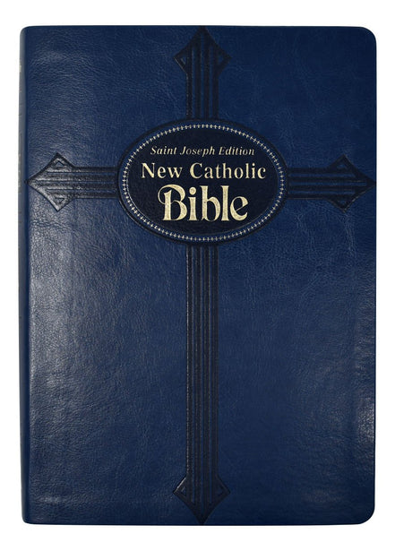 St. Joseph New Catholic Bible (Gift Edition - Large Type) - Dura-Lux - Blue image 5