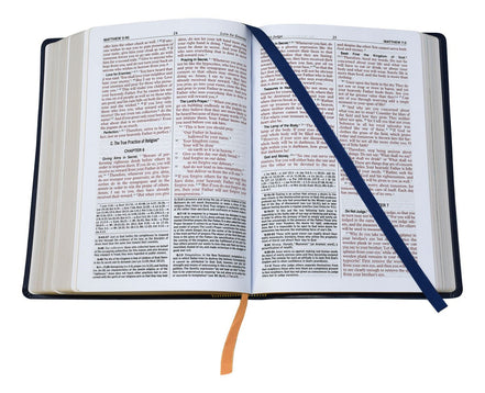 St. Joseph New Catholic Bible (Gift Edition - Large Type) - Dura-Lux - Blue image 7