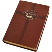 St. Joseph New Catholic Bible (Gift Edition - Large Type) - Dura-Lux - Brown image 1