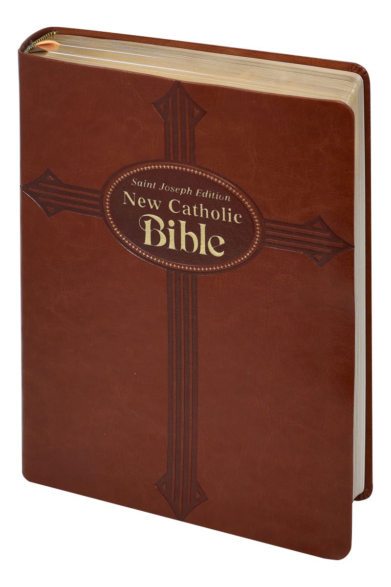 St. Joseph New Catholic Bible (Gift Edition - Large Type) - Dura-Lux - Brown image 3
