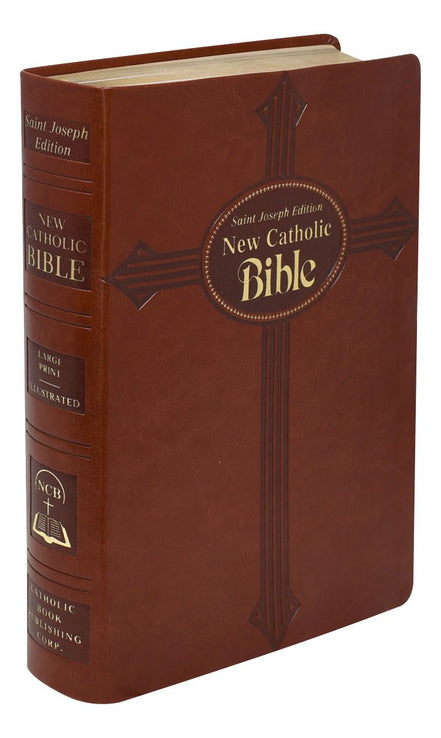 St. Joseph New Catholic Bible (Gift Edition - Large Type) - Dura-Lux - Brown image 4