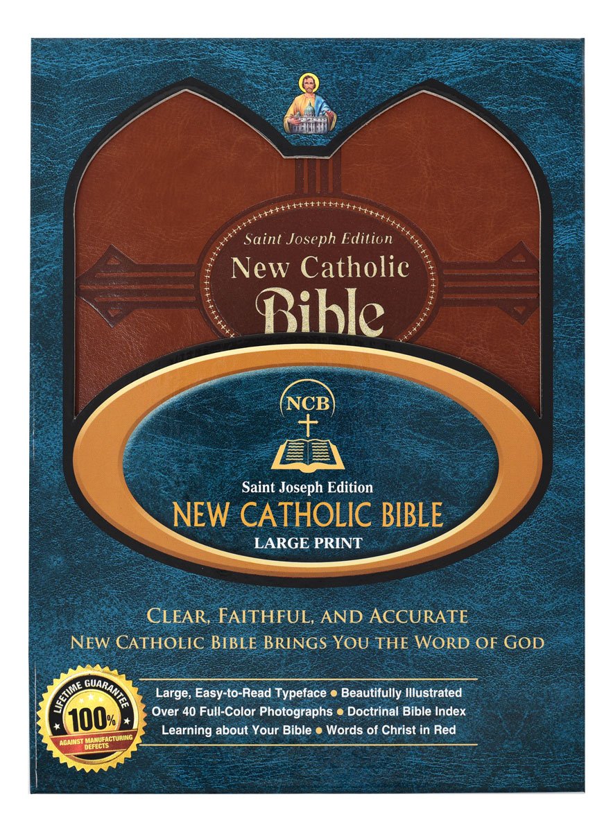 St. Joseph New Catholic Bible (Gift Edition - Large Type) - Dura-Lux - Brown image 6