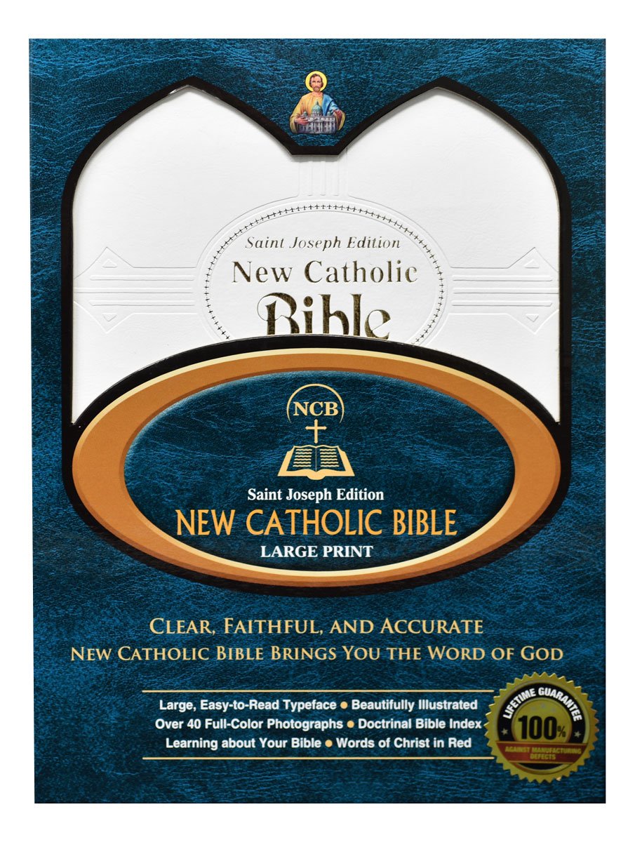 St. Joseph New Catholic Bible (Gift Edition - Large Type) - Dura-Lux - White image 6