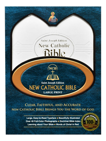 St. Joseph New Catholic Bible (Gift Edition - Large Type) - Dura-Lux - White image 6