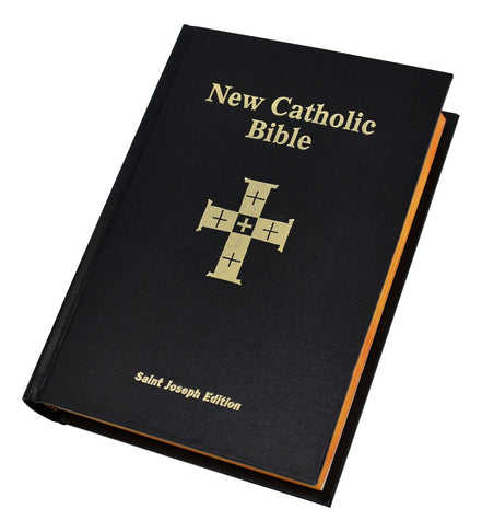 St. Joseph New Catholic Bible (Student Edition-Large Type) - Hardcover - Black image 1