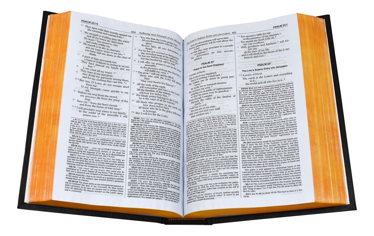 St. Joseph New Catholic Bible (Student Edition-Large Type) - Hardcover - Black image 7