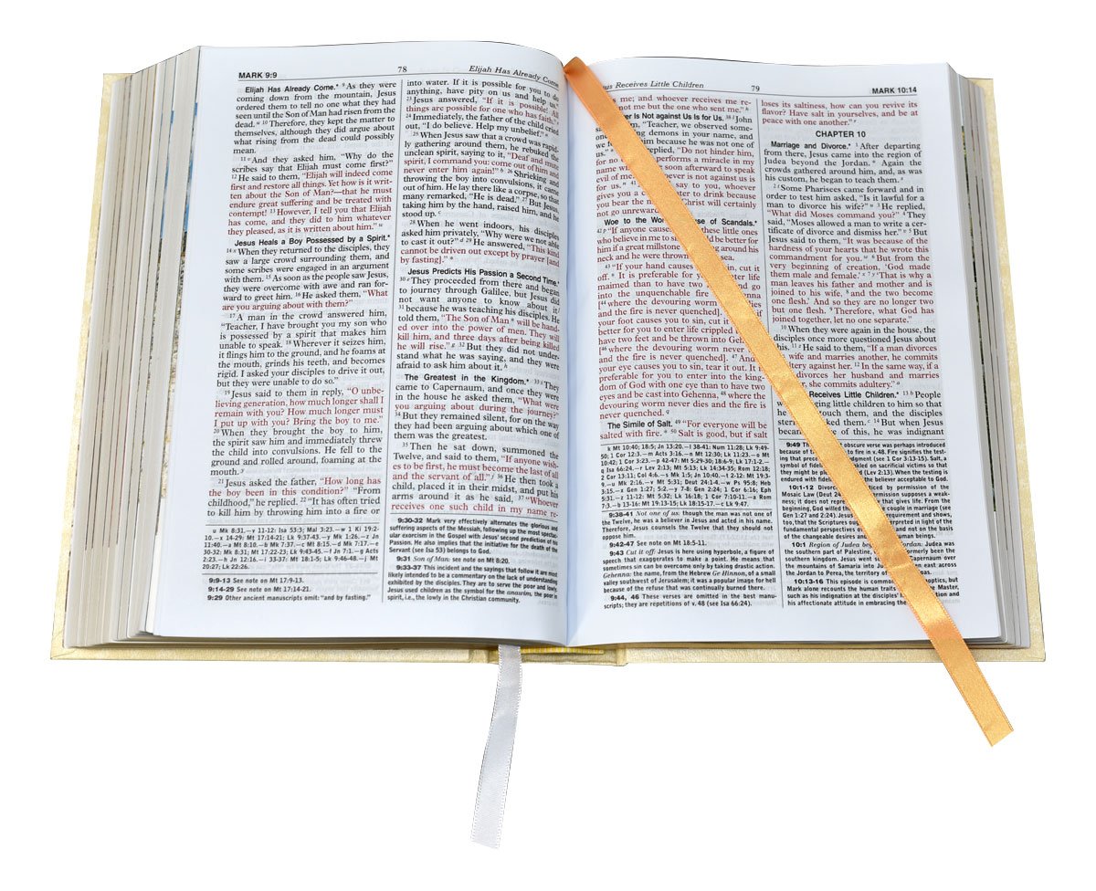 St. Joseph New Catholic Bible (Gift Edition - Large Type) - Padded - White (614/97) image 7