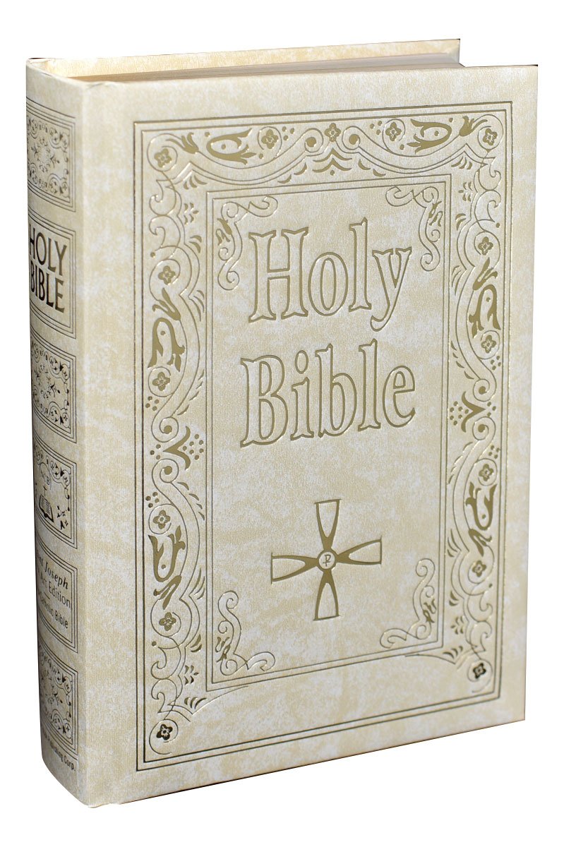 St. Joseph New Catholic Bible (Gift Edition - Large Type) - Padded - White (614/97E) image 4