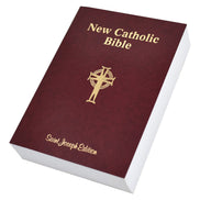 St. Joseph New Catholic Bible (Giant Type) - Flexible - Burgundy image 1