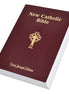 St. Joseph New Catholic Bible (Giant Type) - Flexible - Burgundy image 1