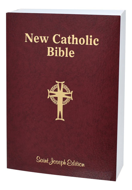 St. Joseph New Catholic Bible (Giant Type) - Flexible - Burgundy image 3